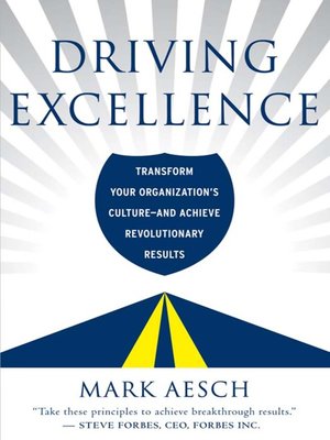 cover image of Driving Excellence